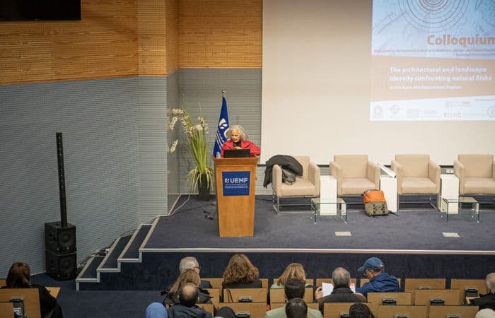 Colloque international: The Architectural and Landscape Identity Confronting Natural Risks in the Euro-Mediterranean Region