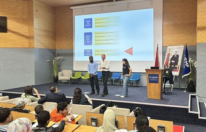 Leadership et efficacité individuelle : Une conférence hors norme avec M. Reda Bouraoui
