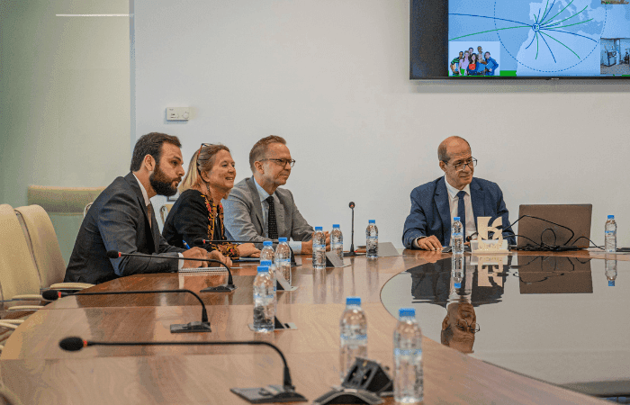Visite de l'Ambassadeur Suédois S.E Jörgen Karlsson à l'Université Euromed de Fès