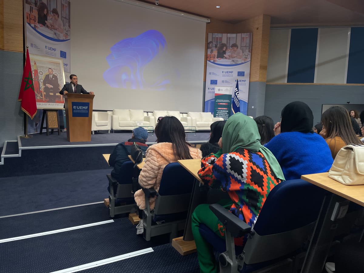 L'UEMF accueille l’Association Marocaine des Jeunes Parlementaires dans le cadre de leurs rencontres régionales