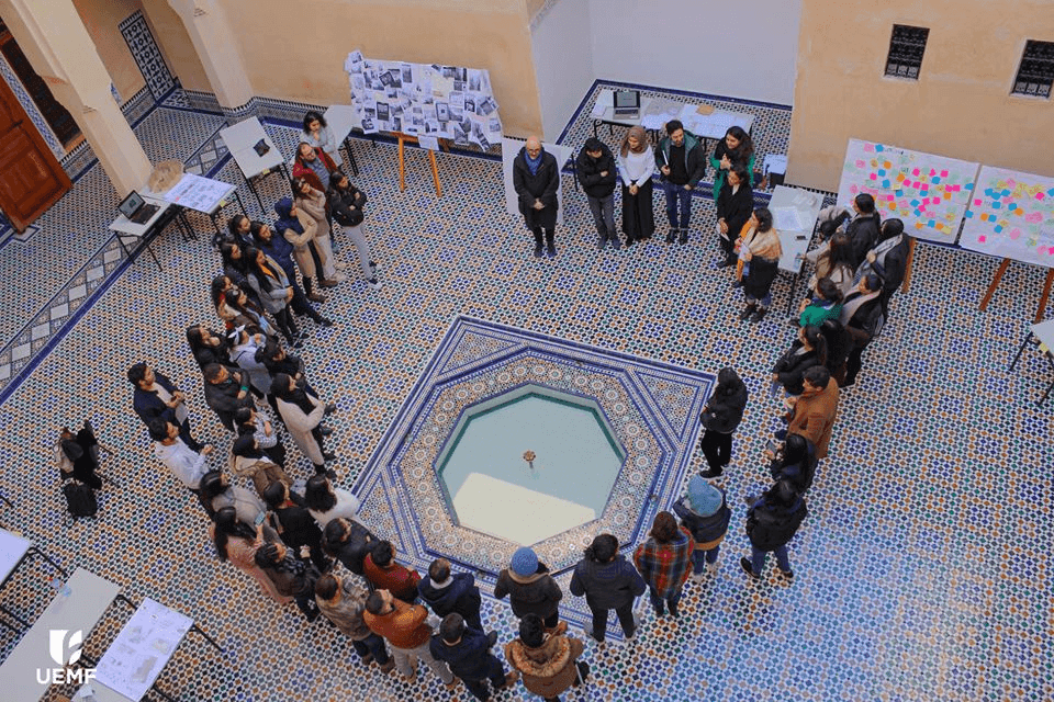 Workshop "Atelier à ciel ouvert" au riad Lalla Yeddouna