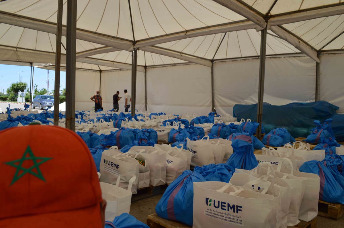 1000 paniers-vivres pour les familles nécessiteuses