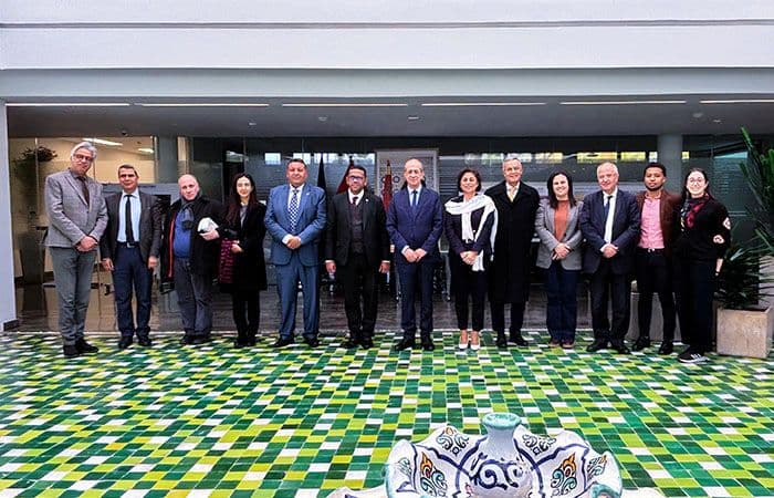 Renforcement des liens académiques entre le Maroc et Madagascar : Visite de S.E. M. Johary Hoela Rajobson à l’UEMF