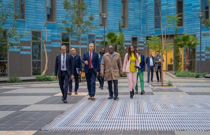 Une délégation de l’Agence Nationale des Bourses du Gabon (ANBG) en visite à l’UEMF