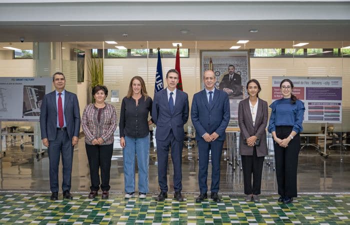 Visite de Courtoisie à l'UEMF du Nouvel Ambassadeur d'Espagne à Rabat, S.E. Enrique Ojeda Vila
