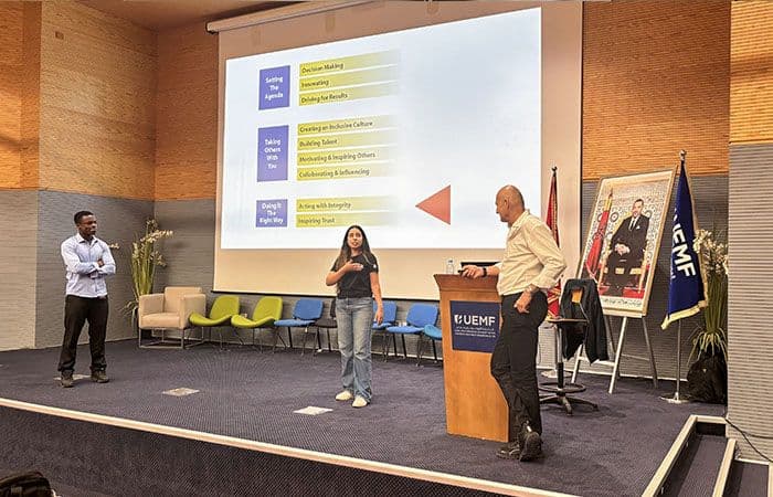 Leadership et efficacité individuelle : Une conférence hors norme avec M. Reda Bouraoui