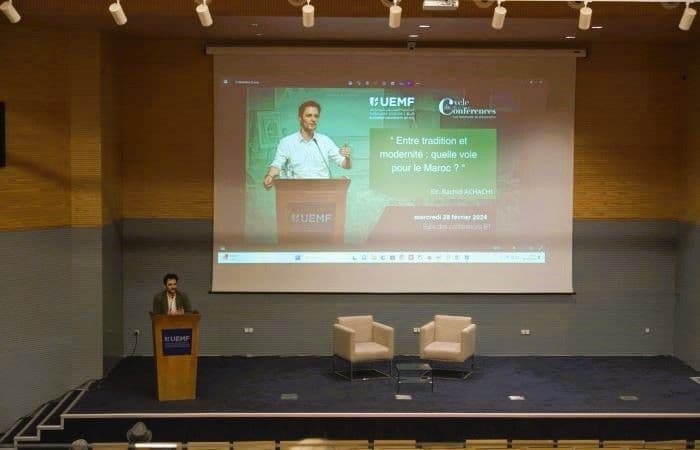 « Entre tradition et modernité : quelle voie pour le Maroc ? » Conférence de Dr. Rachid ACHACHI