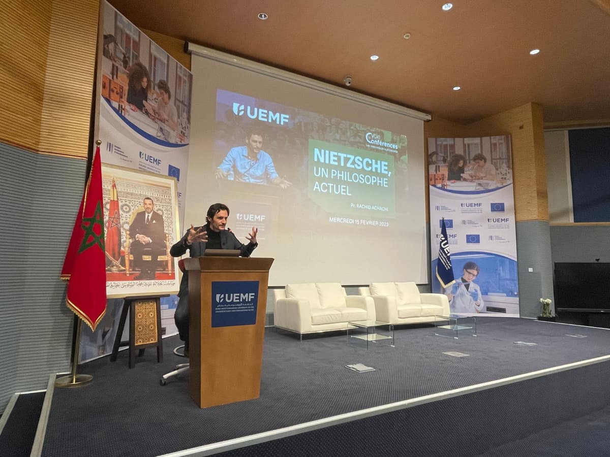 "Friedrich Nietzsche, un philosophe actuel" par Rachid Achachi