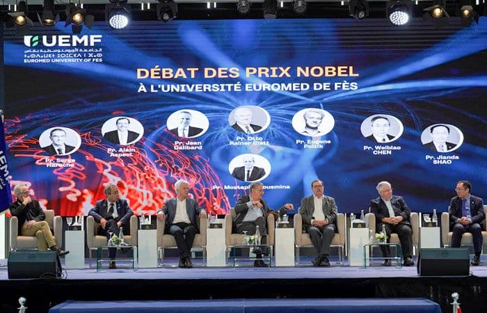 Des Prix Nobel réunis à l'UEMF : Débattre des avancées en physique quantique et technologies des lasers