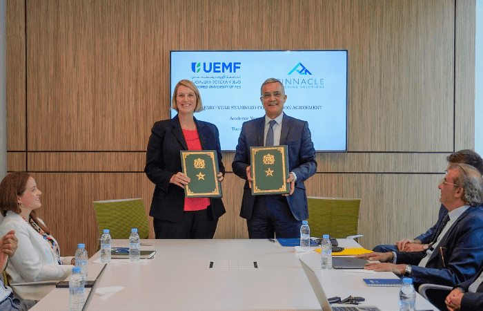 L'Université Euromed de Fès Renforce son Partenariat avec Pinnacle Teaching Solutions