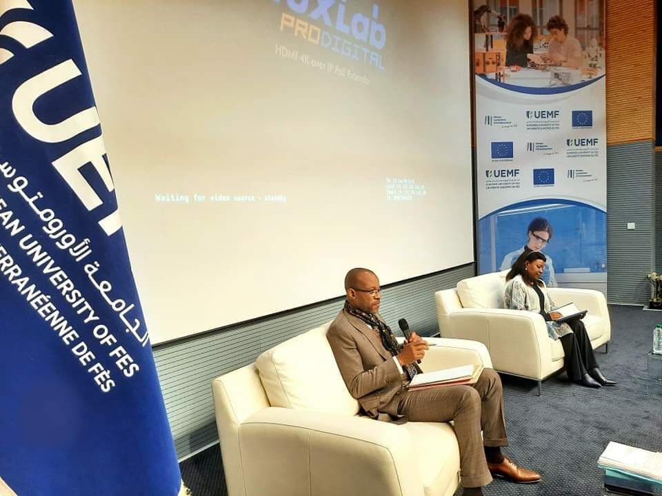 Rencontre de S.E l'Ambassadeur du Gabon au Maroc avec la communauté estudiantine gabonaise