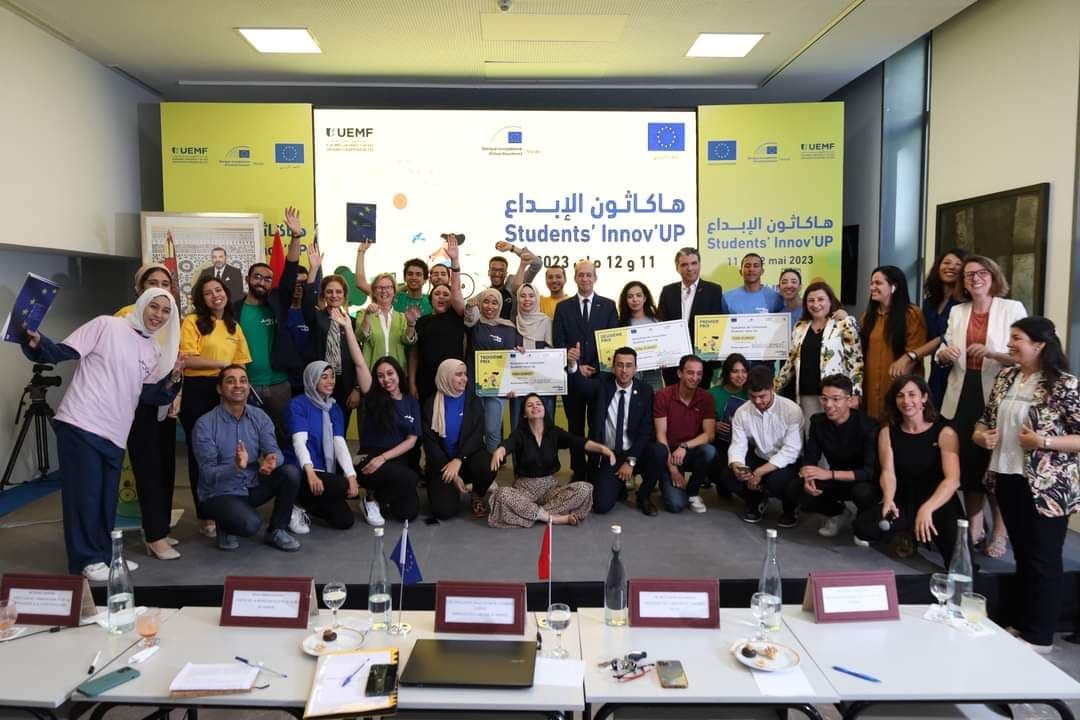 Retour en images sur le Hackathon de l’innovation « Students’ Innov’Up » organisé par l’Union européenne, la Banque européenne d’investissement et l’Université Euromed de Fès