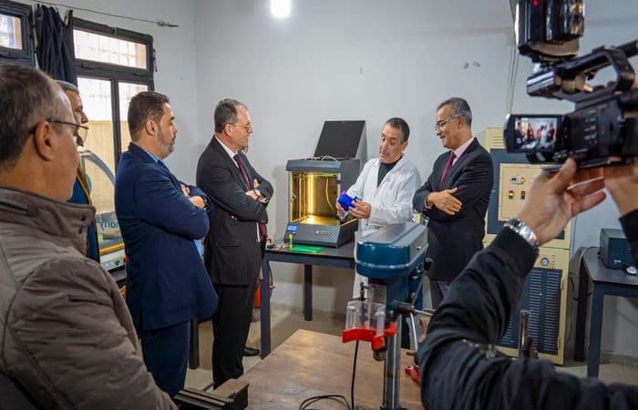 L’UNIVERSITÉ EUROMED DE FÈS FAIT DON D’UNE MACHINE D’IMPRESSION 3D AU LYCÉE TECHNIQUE DE FÈS