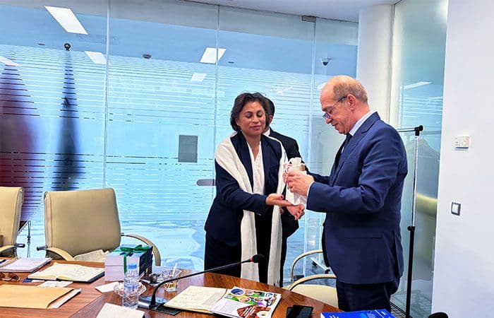 Renforcement des liens académiques entre le Maroc et Madagascar : Visite de S.E. M. Johary Hoela Rajobson à l’UEMF