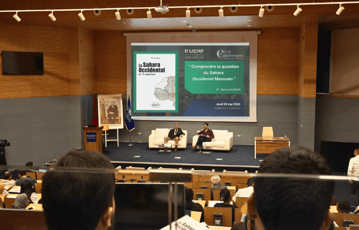 La question du Sahara Occidental Marocain au cœur de la conférence de Bernard LUGAN
