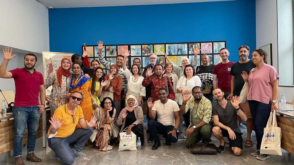 Séance d’échange avec la délégation de #GERIS ( Global Exchange on Religion in Society )