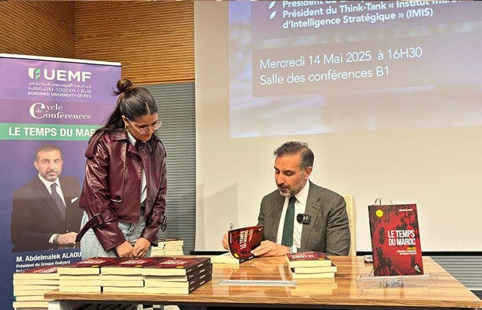 Lecture stratégique de l'intelligence marocaine : Moulay Abdelmalek Alaoui en conférence à l’UEMF