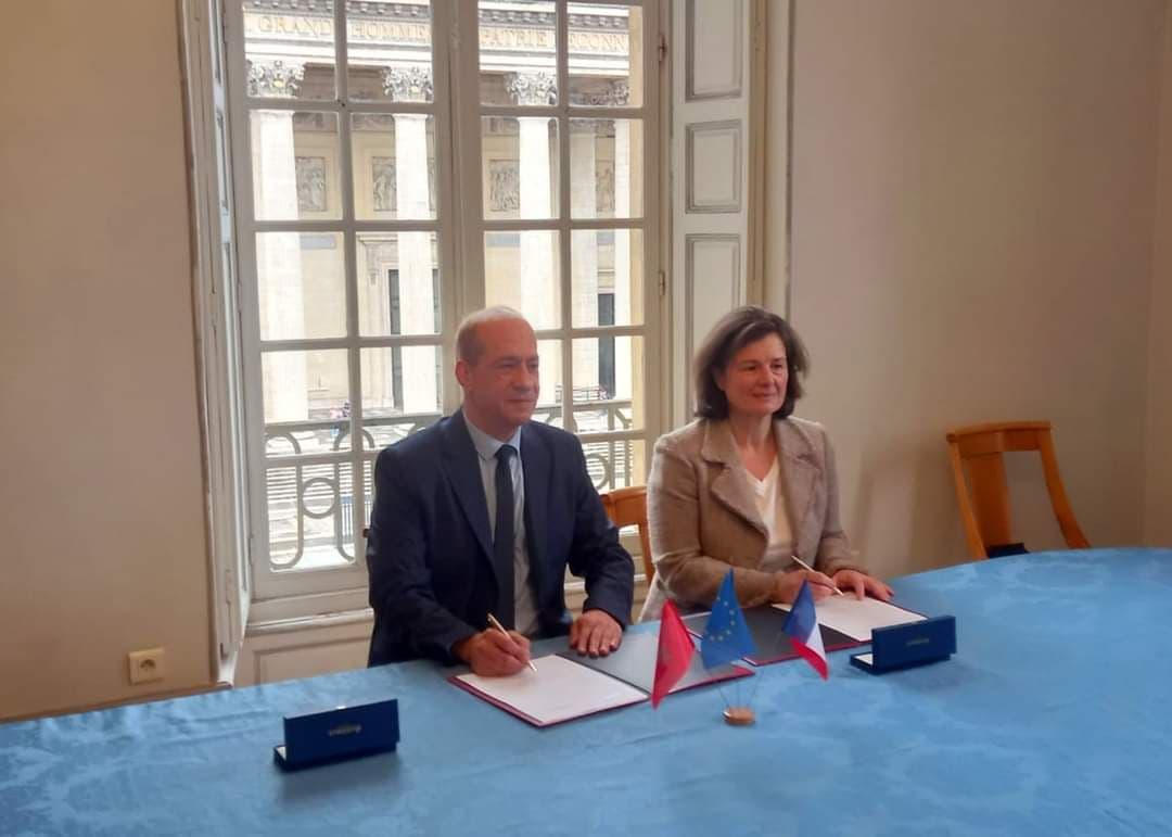L’Université Paris 1 Panthéon Sorbonne et l'Université Euromed de Fès consolident leur partenariat par la signature d’une lettre d'intention affirmant le souhait d'une coopération académique renforcée en matière d'enseignement et de recherche