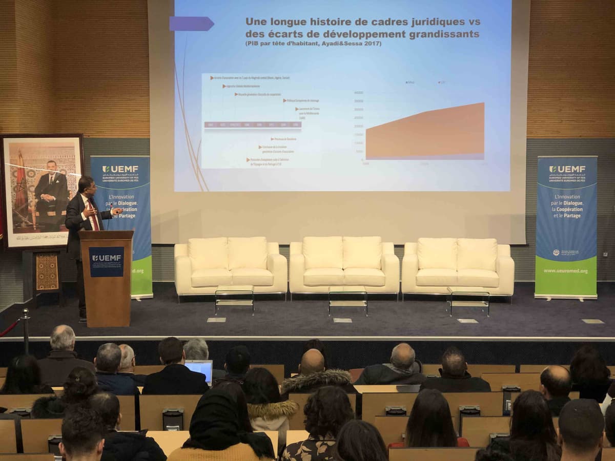 Présentation par M. Fathallah Sijilmassi de son livre "l'avenir de l'Europe est au Sud"