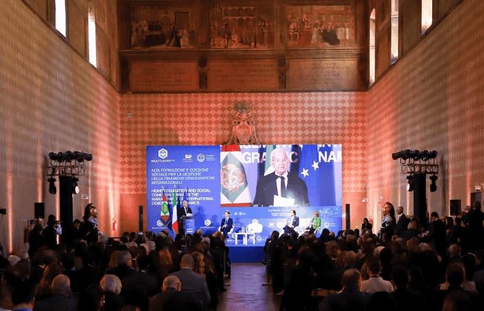 Participation du Pr. Mostapha Bousmina au Colloque International à Rome : formation et cohésion sociale