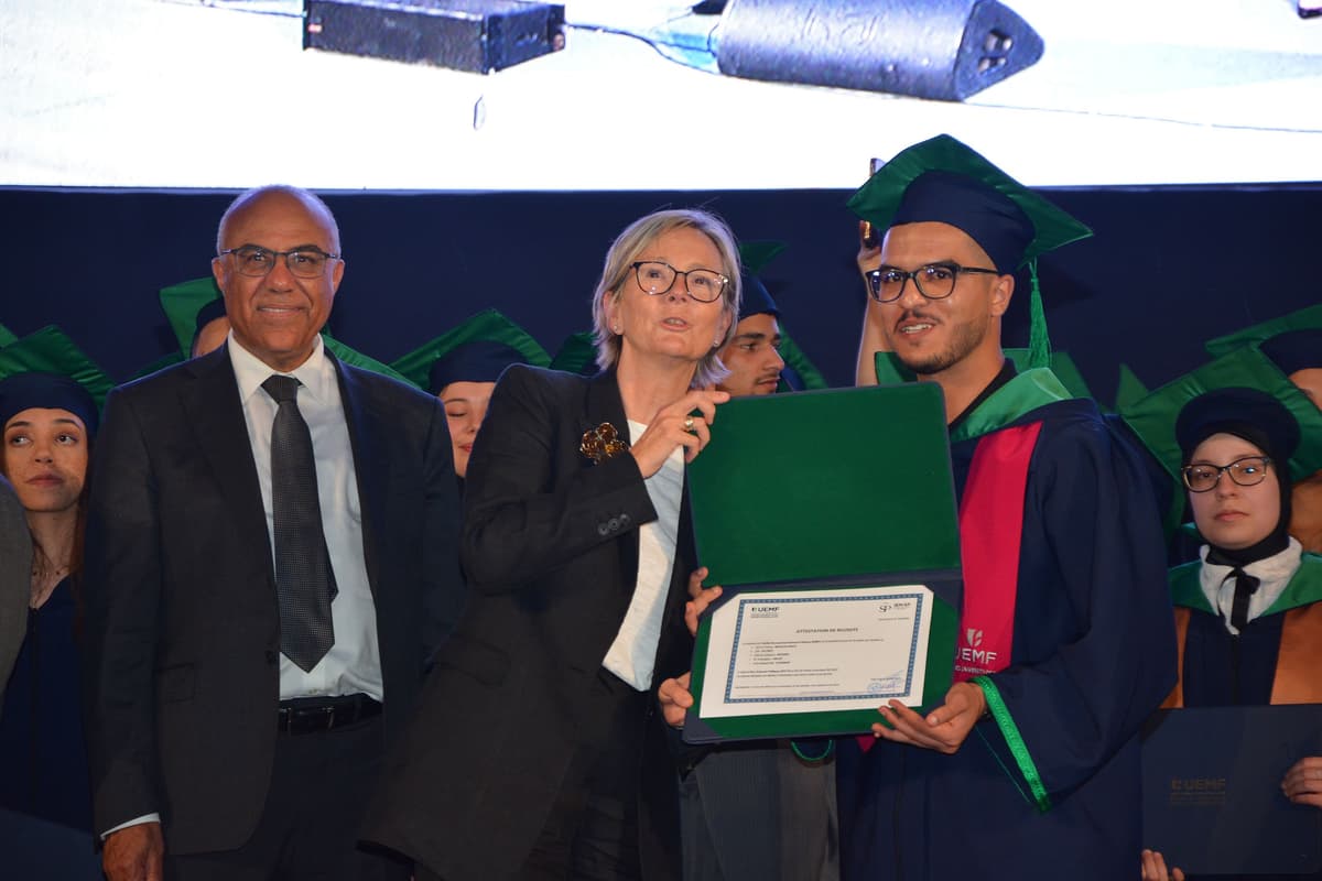 Cérémonie officielle de remise des diplômes en l’honneur des étudiants diplômés de l’UEMF