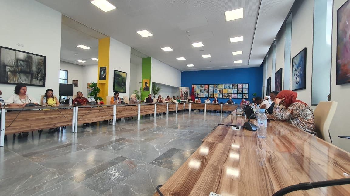 Séance d’échange avec la délégation de #GERIS ( Global Exchange on Religion in Society )