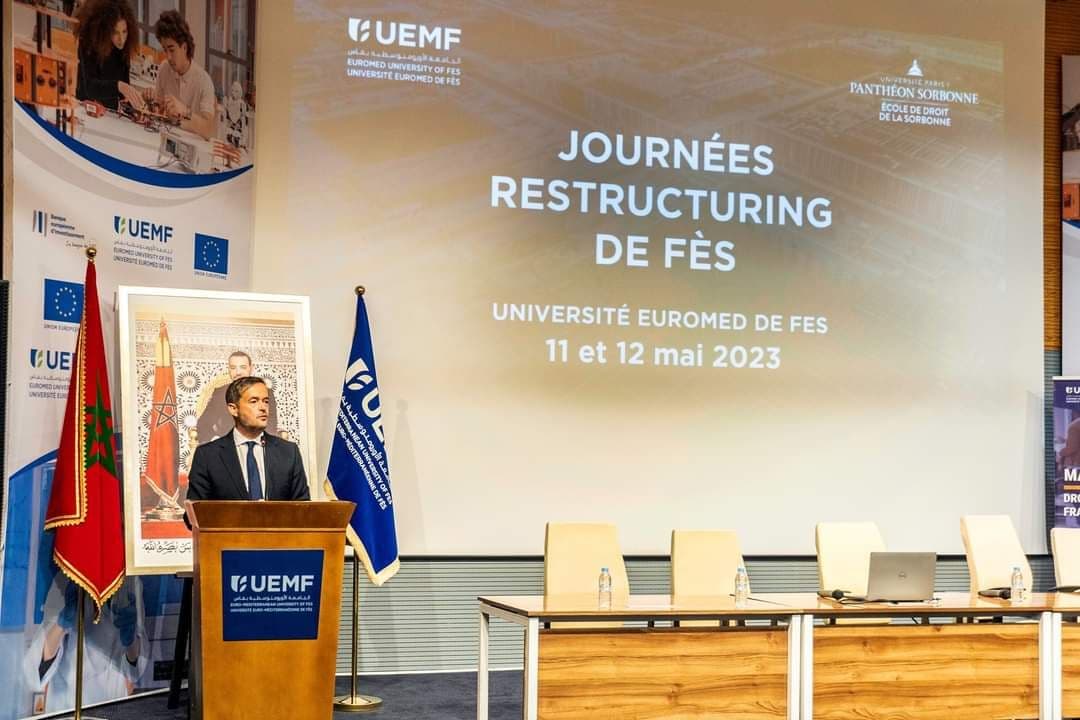 L’Université Euromed de Fès et l’Ecole de droit de la Sorbonne organisent les Journées « Restucturing » de Fès des 11 et 12 mai 2023