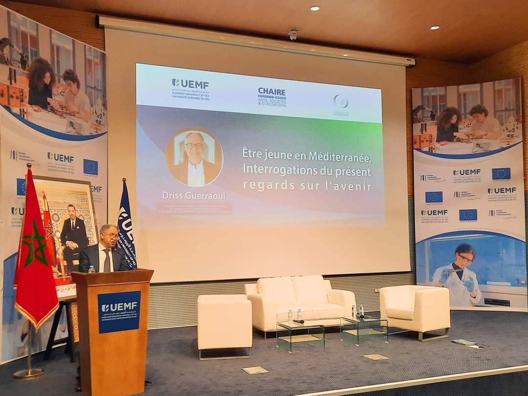 Être jeune en Méditerranée, Interrogations du présent et regards sur l'avenir par Pr. Driss Guerraoui