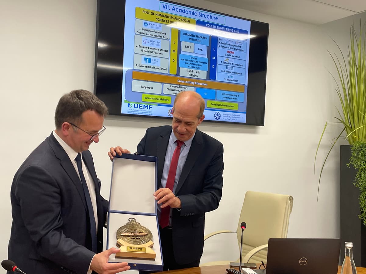 Perspectives d'un nouveau partenariat lors de la visite de SEM l'Ambassadeur de Pologne à l'UEMF