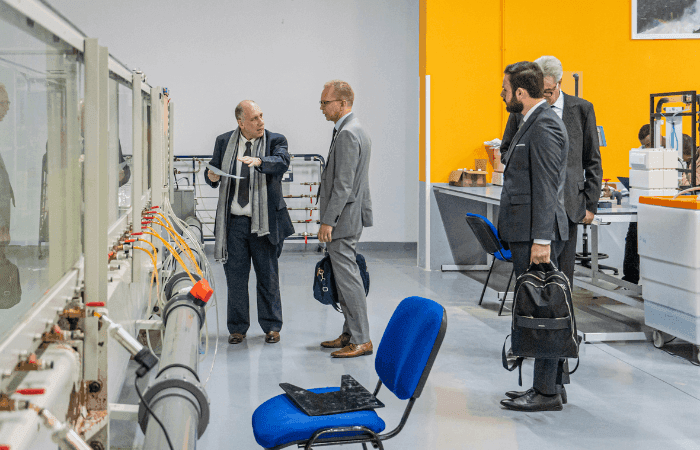 Visite de l'Ambassadeur Suédois S.E Jörgen Karlsson à l'Université Euromed de Fès