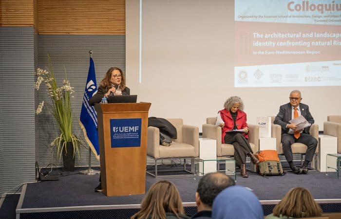 Colloque international: The Architectural and Landscape Identity Confronting Natural Risks in the Euro-Mediterranean Region