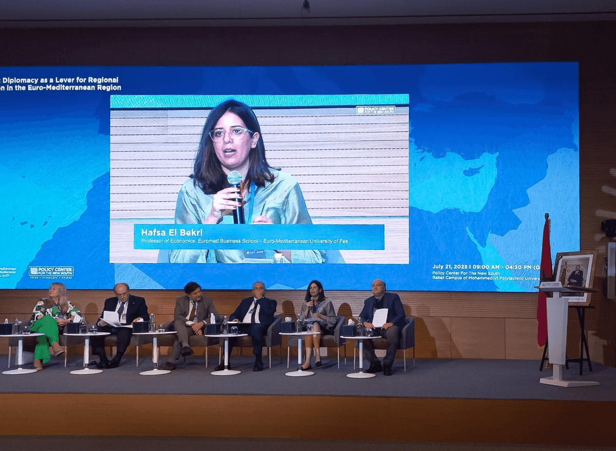 L'Université Euromed présente au séminaire de la Diplomatie Économique à Rabat