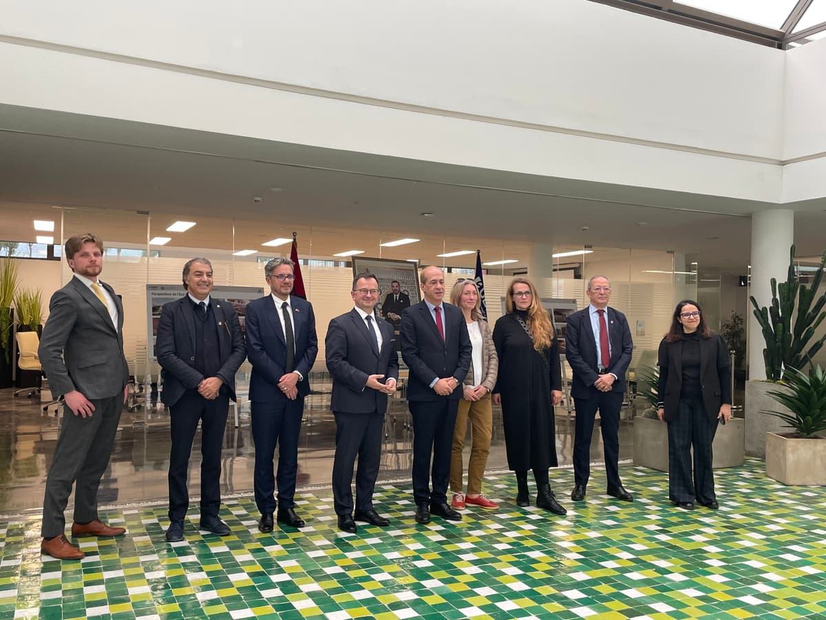 Perspectives d'un nouveau partenariat lors de la visite de SEM l'Ambassadeur de Pologne à l'UEMF